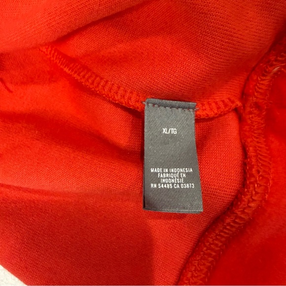 NWT Aerie Velvet Sweatshirt Scoop Neck Raglan Sleeves Coral Women’s Size XL - Picture 10 of 11